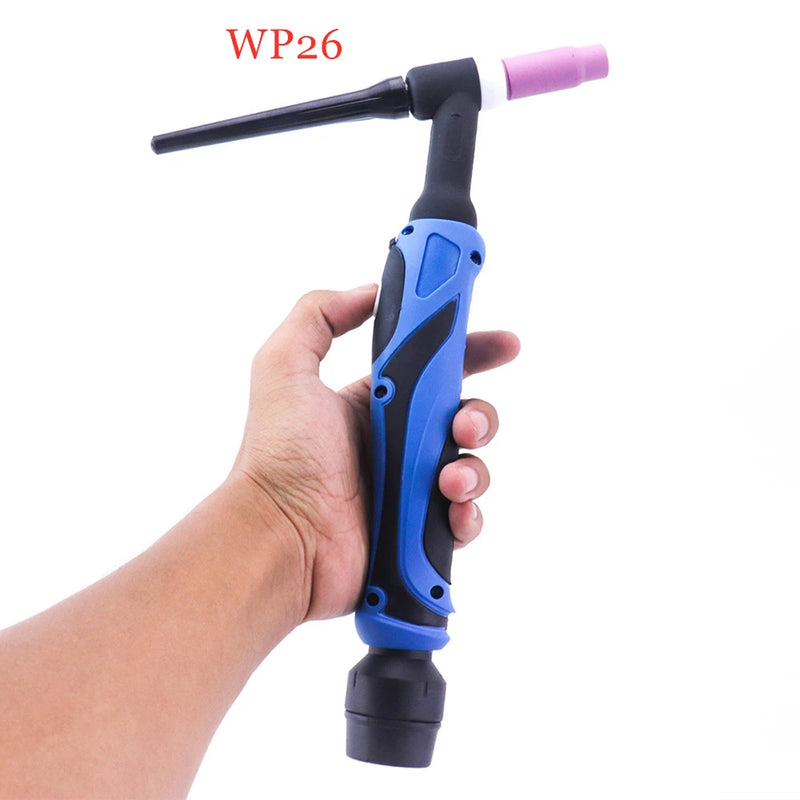 200A TIG Welding Torch WP26 WP26F WP26V WP26FV GTAW Argon Air Cooled Gas Valve Remote Control Gas Tungsten Arc Welding Gun