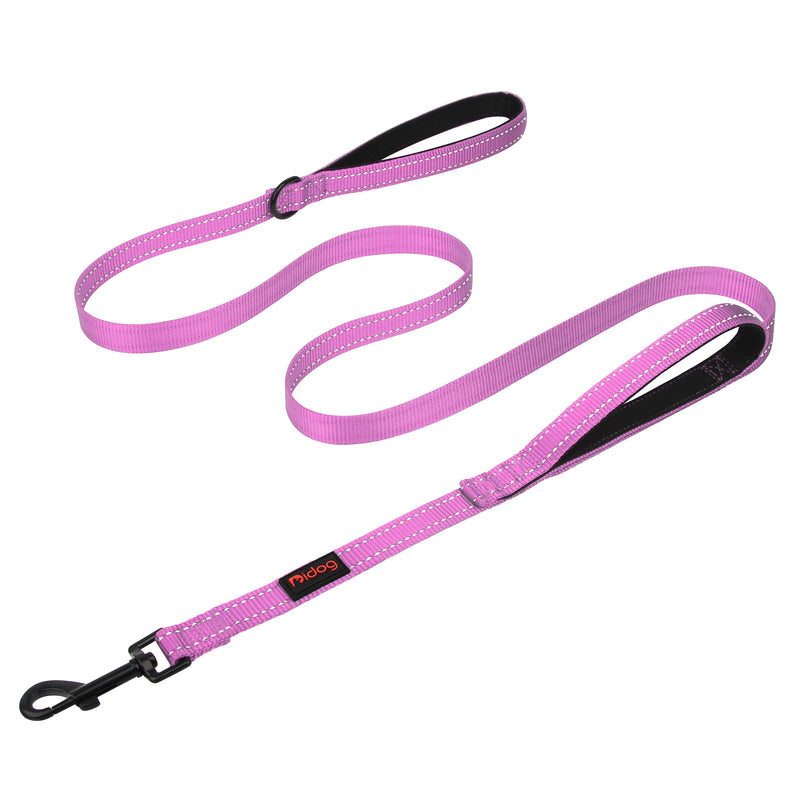 5ft Double Handle Nylon Padded Dog Leash Reflective Pet Leashes Lead for Medium Lagre Dogs Walking Training Dog Accessories - PST PS Tradings