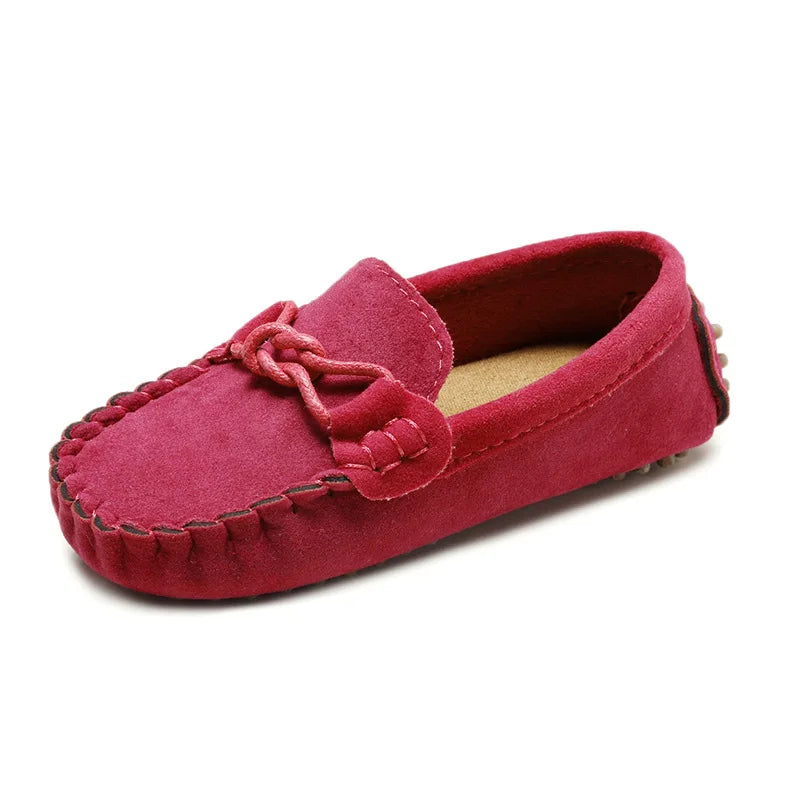 JGVIKOTO Boys Girls Shoes Fashion Soft Kids Loafers Children Flats Casual Boat Shoes Children's Wedding Moccasins Leather Shoes - PST PS Tradings