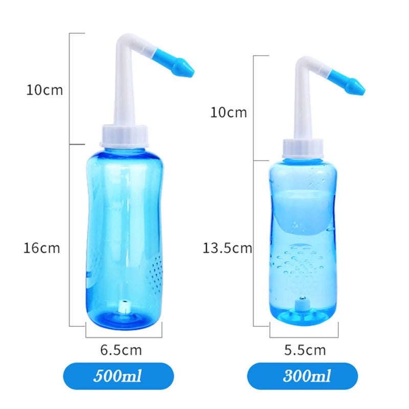 Professional Nose Wash Cleaner Nasal Irrigator Rinse Bottle Protector Avoid Allergic Rhinitis Adults Children care Neti Pots - PST PS Tradings