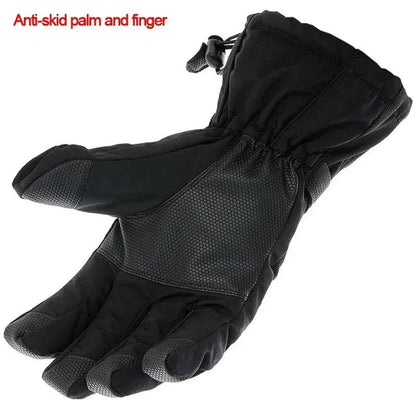 1pair Black Snow Ski Gloves Waterproof -30 Winter Warm Snowboard Gloves Men Women Motocross Windproof Cycling Motorcycle HEAD - PST PS Tradings