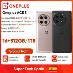 OnePlus ACE 3 5G Smartphone Snapdragon 8 Gen 2 6.78'' 120Hz LTPO AMOLED 5500mAh Battery 100W SUPERVOOC Charge Global Rom NFC - Property & Safety Tradings