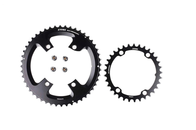 Stone Double Bicycle Chainring 5236T 5339T 5440T 5034t 48 33T  4632T BCD110 9-11 Speed For Shimano 105 R7000 UT R8000 DA R9100 - Property & Safety Tradings