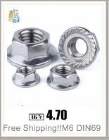 2/5/20/50Pcs DIN985 M2 M2.5 M3 M4 M5 M6 M8 304 Stainless Steel Nylon Self-locking Hex Nuts Locknut Slip Lock Nut - PST PS Tradings