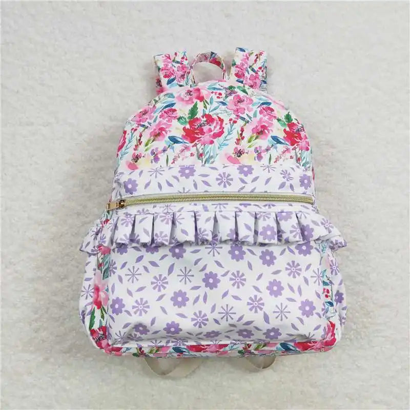 Kids Bags Camouflage Western Flower Pattern Bag Children Fashion Outdoor Backpack With Zipper Toddle School Bag Baby Mochila - PST PS Tradings