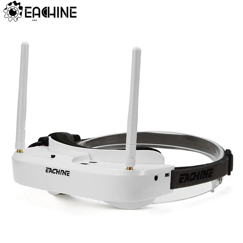 Eachine EV100 720*540 5.8G 72CH FPV Goggles With Dual Antennas Fan 18650 Battery Case RC Drone Spare Part