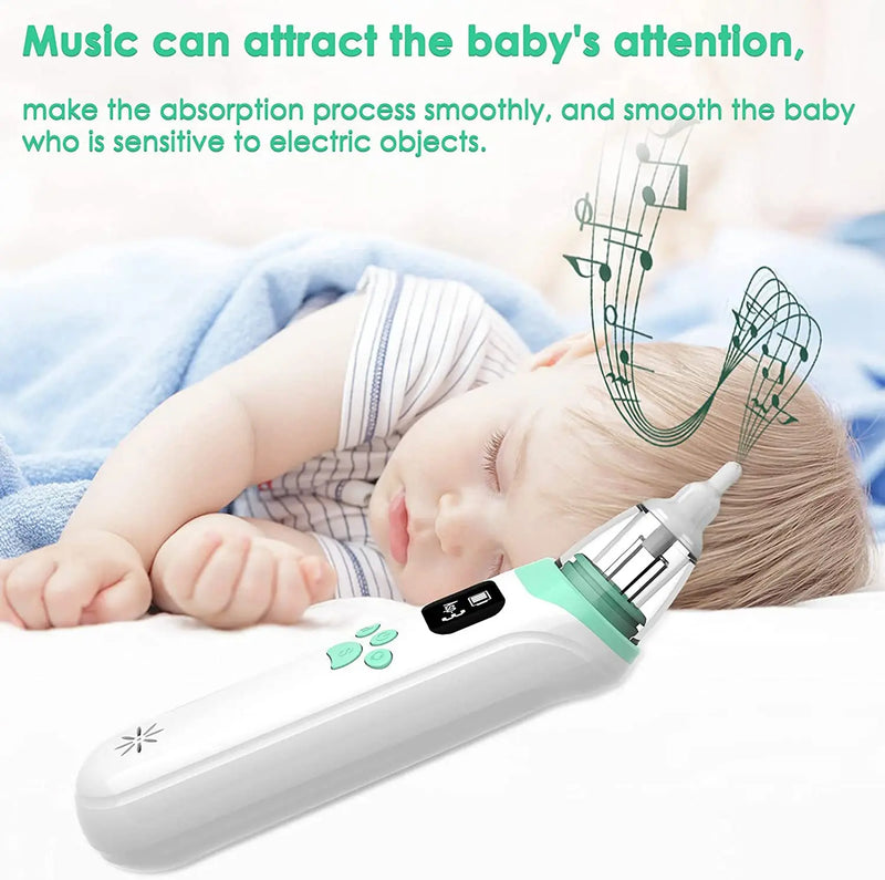 Electric Baby Nasal Vacuum Cleaner Infant Nasal Aspirator Newborn Hygiene Kit Mucus Runny Nose Inhaler Kids Healthy Care Stuff - PST PS Tradings