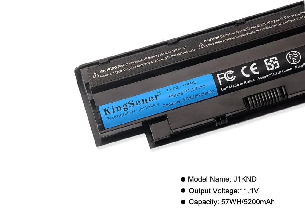 KingSener  J1KND Laptop Battery for DELL Inspiron N4010 N3010 N3110 N4050 N4110 N5010 N5010D N5110 N7010 N7110 - Property & Safety Tradings