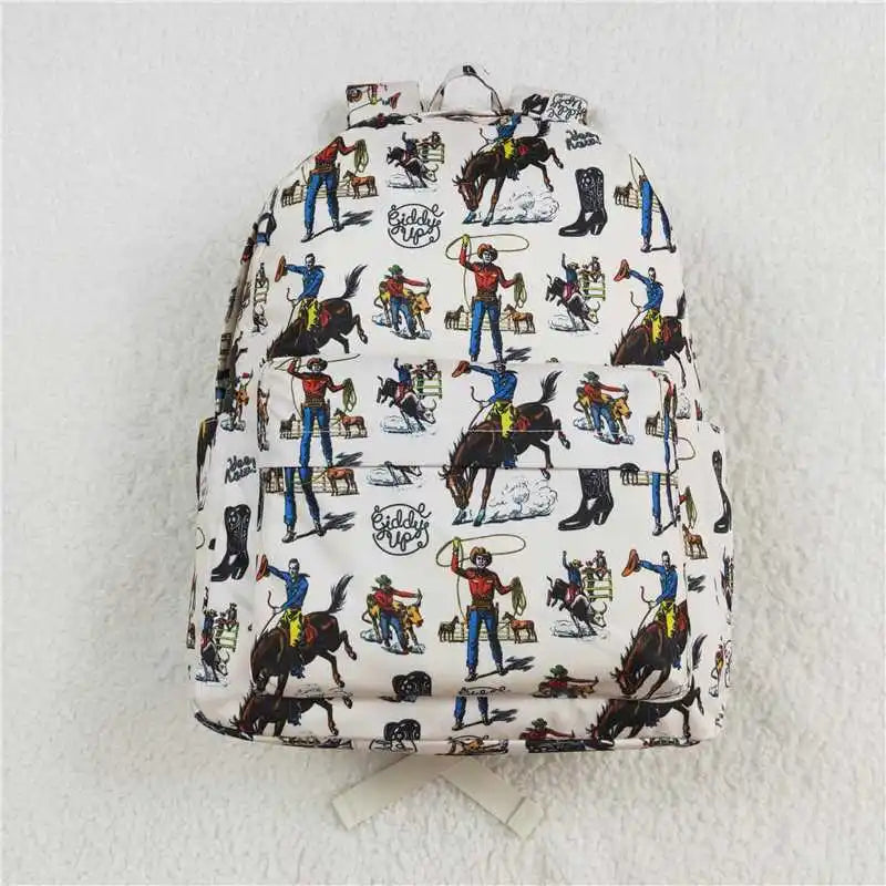 Kids Bags Camouflage Western Flower Pattern Bag Children Fashion Outdoor Backpack With Zipper Toddle School Bag Baby Mochila - PST PS Tradings