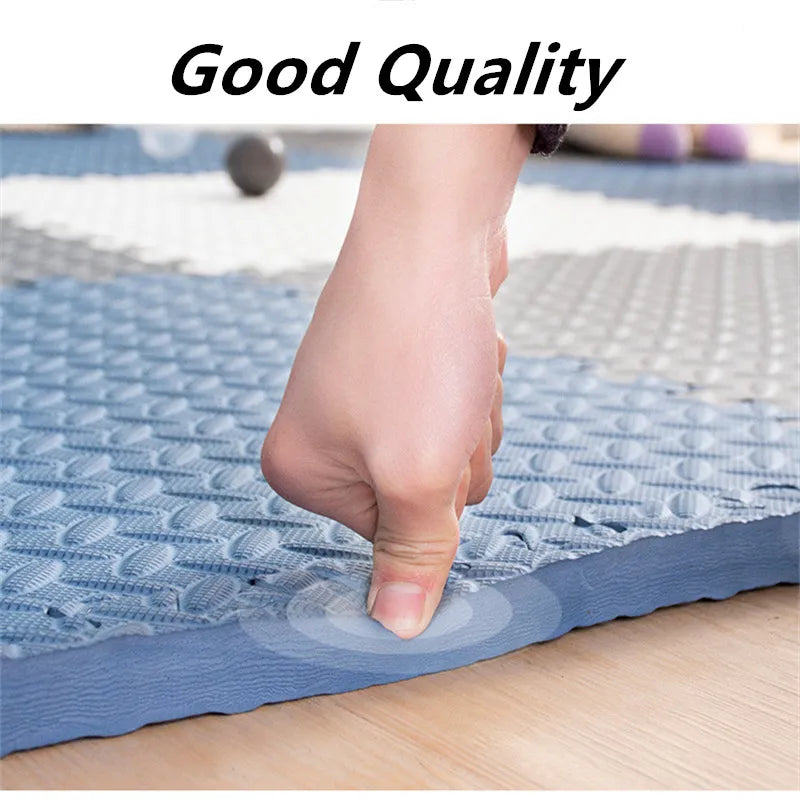 Foot Mat 60x60cm Floor Noise Mat 8PCS Thick 2.5cm Tatame Baby Play Mat Activities Mat for Baby Folding Carpet Game Puzzle Mat - PST PS Tradings