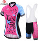 X-Tiger Women's Cycling Jersey Set Summer Anti-UV Cycling Bicycle Clothing Quick-Dry Mountain Female Bike Clothes Cycling Set - Property & Safety Tradings