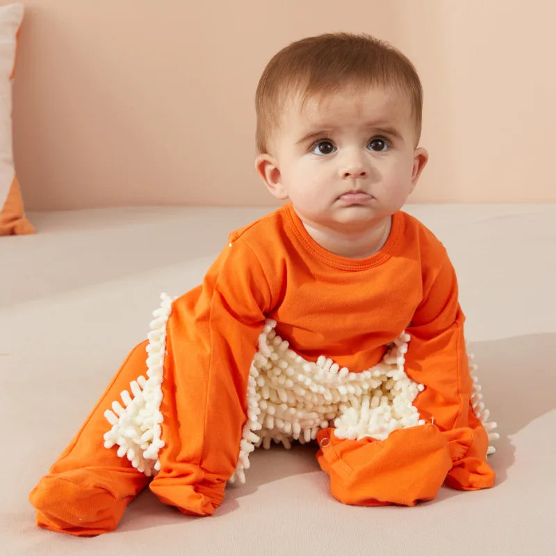 Spring Infant Baby Boy Girl Rompers Newborn Baby Jumpsuit Mop Boys Girls Baby Crawl Solid Baby Girls Clothes Rompers - PST PS Tradings