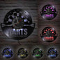 Darts Wall Art Man Cave Game Room Decoration Modern Wall Clock Dart Board Pub Bar Darts Game Night Club Vinyl Record Wall Clock - Property & Safety Tradings