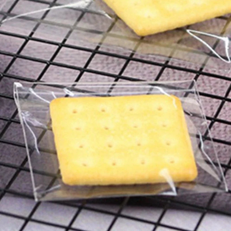 Transparent Cookie Bags Self Adhesive Seal Plastic Cookies Bags for Kids Birthday Gifts Wedding Party Decoration 100pcs/lot - PST PS Tradings