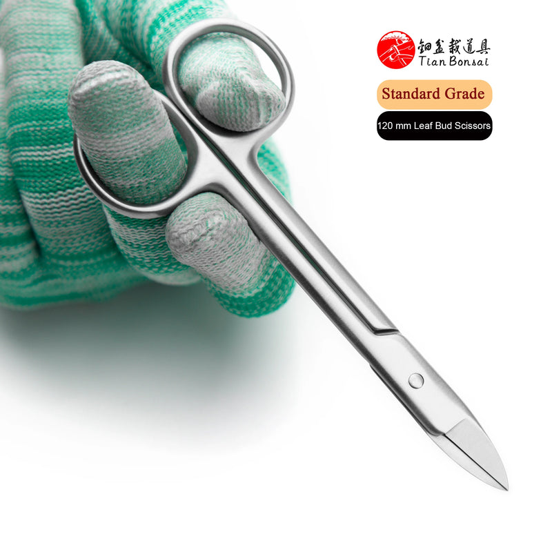 Standard Grade Bonsai Tools 120 mm Leaf Bud  Scissors Leaves Shear Branch Scissors 3Cr13 Alloy Steel 120 Mm