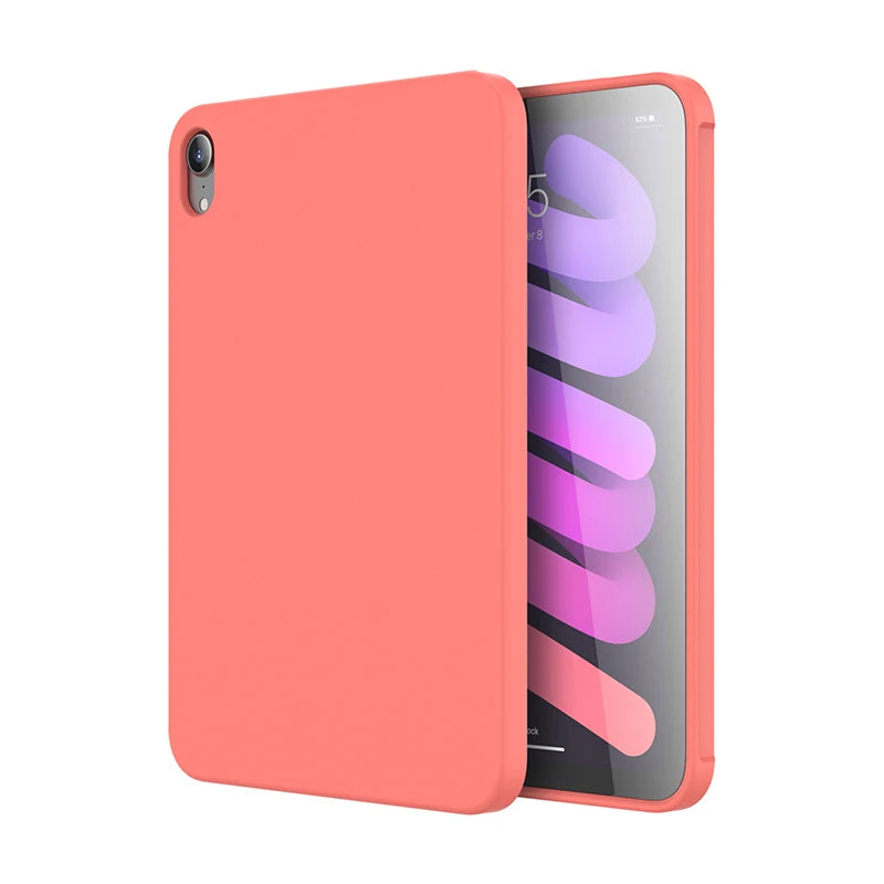 for iPad Mini 6 8.3'' Liquid Silicone Case Shockproof Full Cover Shell for Apple iPad Air 4 Air 5 10.2 9th 8th Case Pro 11 12.9 - PST PS Tradings