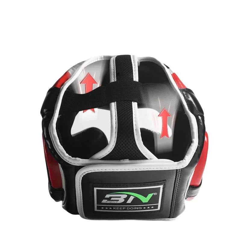 BN Children Youth Adults Women Men Boxing Helmet MMA Muay Thai Sanda Kickboxing Taekwondo Protective Headgear DEO - PST PS Tradings