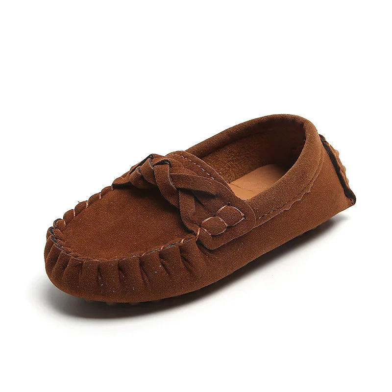 JGVIKOTO Boys Girls Shoes Fashion Soft Kids Loafers Children Flats Casual Boat Shoes Children's Wedding Moccasins Leather Shoes - PST PS Tradings