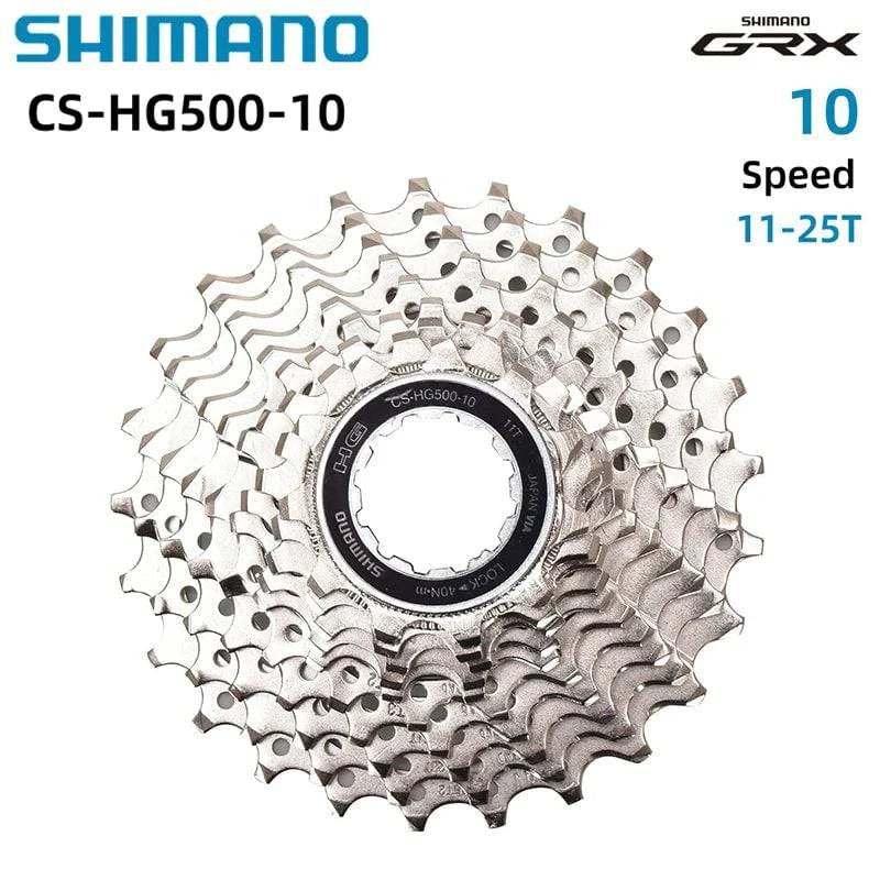 Shimano CS HG500 10 Speed Road Bicycle Cassette Sprocket For 10s 10v 12-28T 11-25/32T/34T 36T Freewheel Road Bike Accessories - Property & Safety Tradings