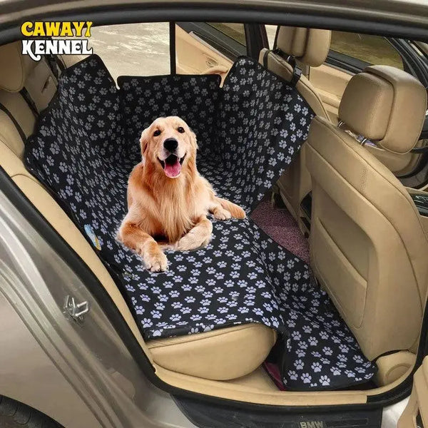 CAWAYI KENNEL Dog Carriers Waterproof Rear Back Pet Dog Car Seat Cover Mats Hammock Protector with Safety Belt Transportin Perro - Property & Safety Tradings