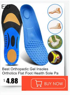 EiD Silicon Gel Insoles Foot Care for Plantar Fasciitis orthopedic Massaging Shoe Inserts Shock Absorption Shoe pad Unisex