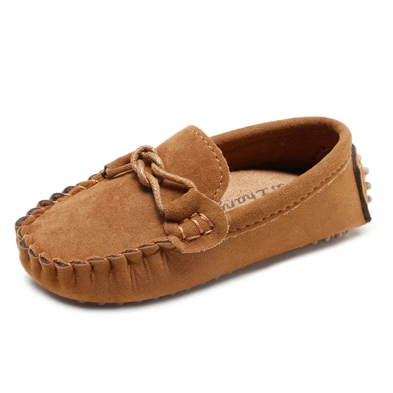 JGVIKOTO Boys Girls Shoes Fashion Soft Kids Loafers Children Flats Casual Boat Shoes Children's Wedding Moccasins Leather Shoes - PST PS Tradings