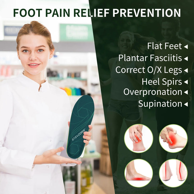 Plantarfasziitis Orthopädische Sport Einlegesohle Männer Frauen Sneaker Flache Füße Hohe Arch Support Orthesen Einlegesohlen Plantillas Insert Sohle