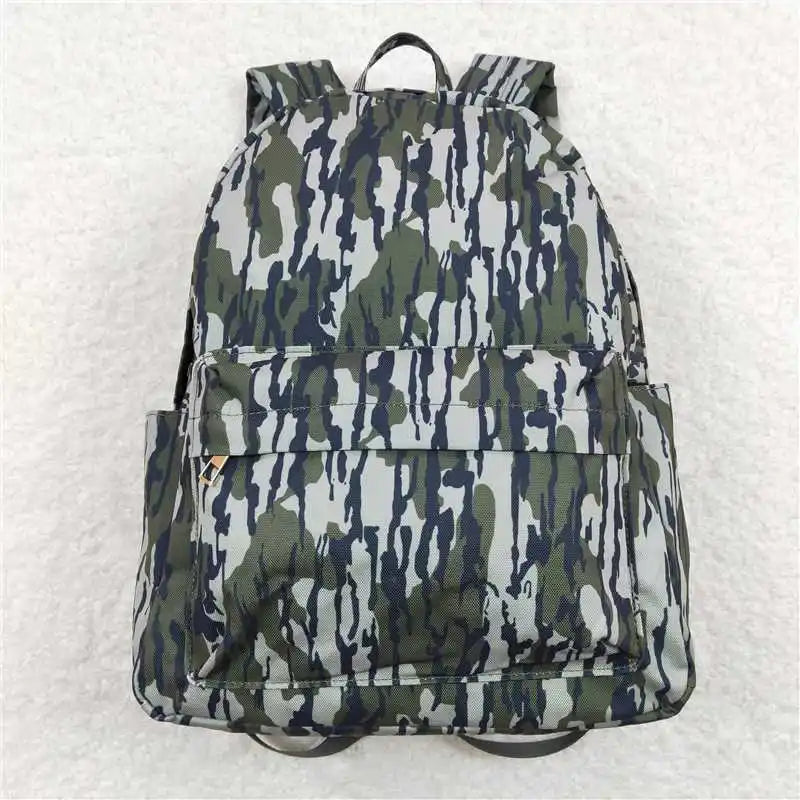 Kids Bags Camouflage Western Flower Pattern Bag Children Fashion Outdoor Backpack With Zipper Toddle School Bag Baby Mochila - PST PS Tradings