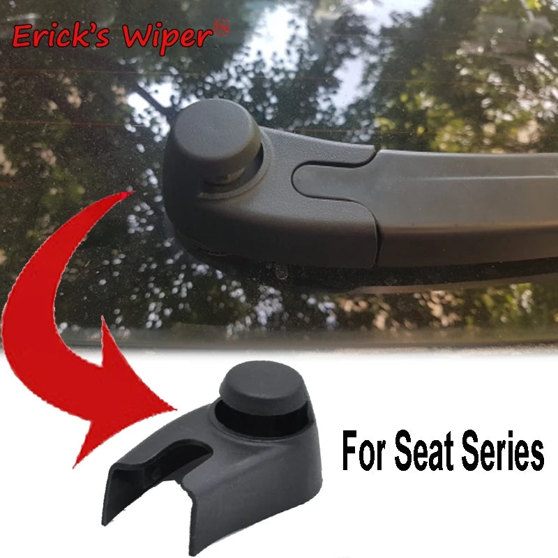 Erick's Wiper Windshield Windscreen Rear Wiper Arm Washer Cover Cap Nut For Seat Ibiza 2006 - 2012 Tailgate Spray Protector