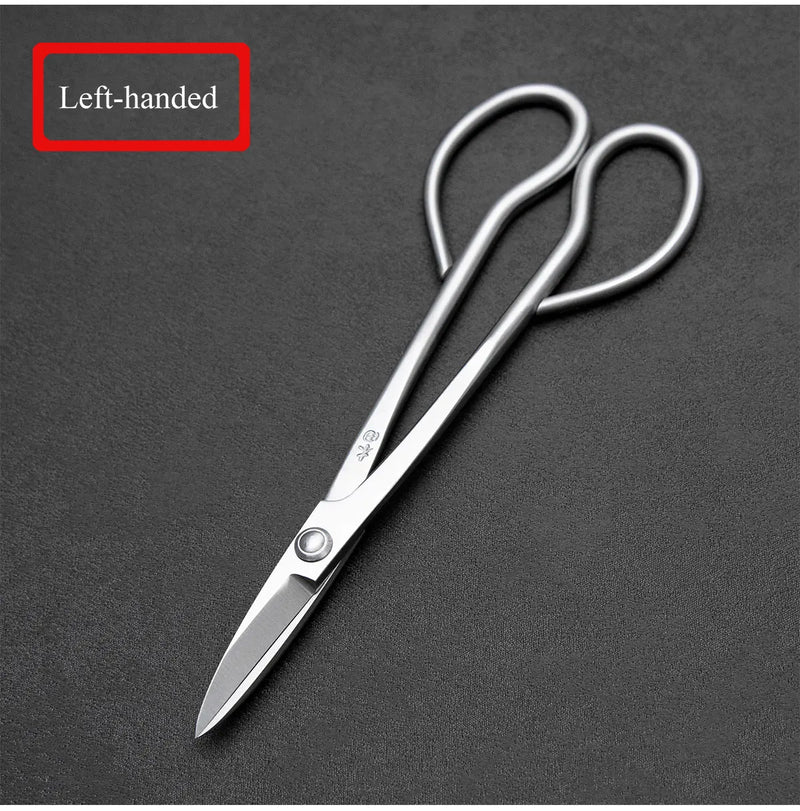 professional grade 180 mm long handle scissors 4Cr13MoV Alloy Steel bonsai tools from TianBonsai