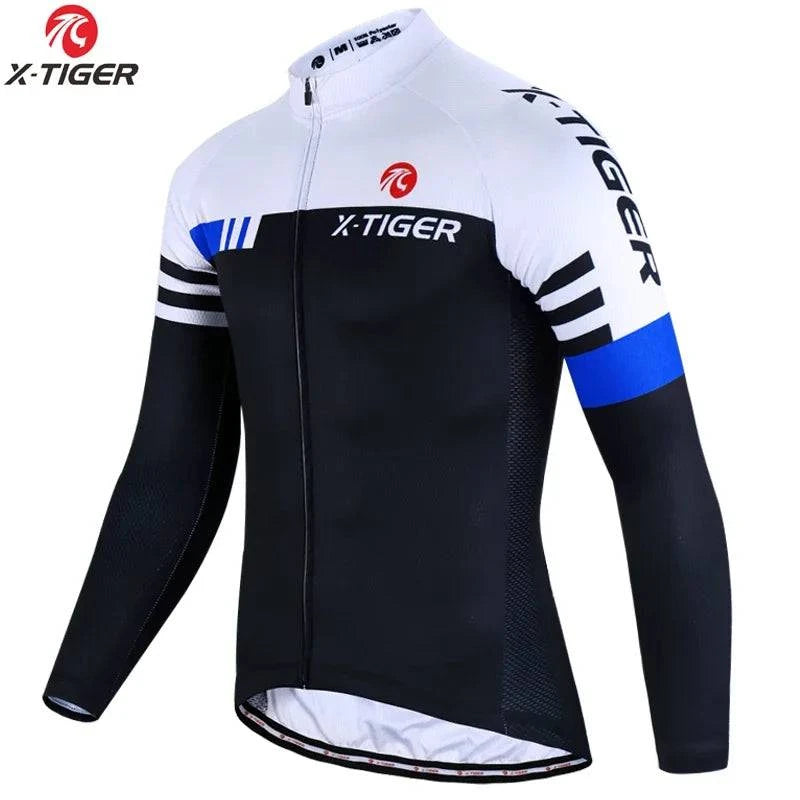 X-TIGER Top Quality Cycling Jersey Long Sleeve MTB Bicycle Cycling Clothing Mountain Bike Sportswear Cycling Clothes - Property & Safety Tradings