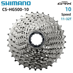 Shimano CS HG500 10 Speed Road Bicycle Cassette Sprocket For 10s 10v 12-28T 11-25/32T/34T 36T Freewheel Road Bike Accessories - Property & Safety Tradings