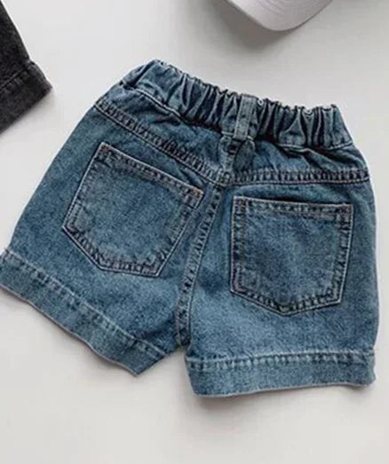 Clearance 80cm 2278C Children Pants Denim Short Summer Korean Children's Simple Casual Denim Shorts - PST PS Tradings