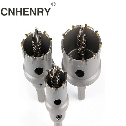 1pc 16-50mm Core Drill Bit Stainless Steel Hole Saw TCT Carbide Tip Drill Bit Metal Cutting Drilling Power Tools