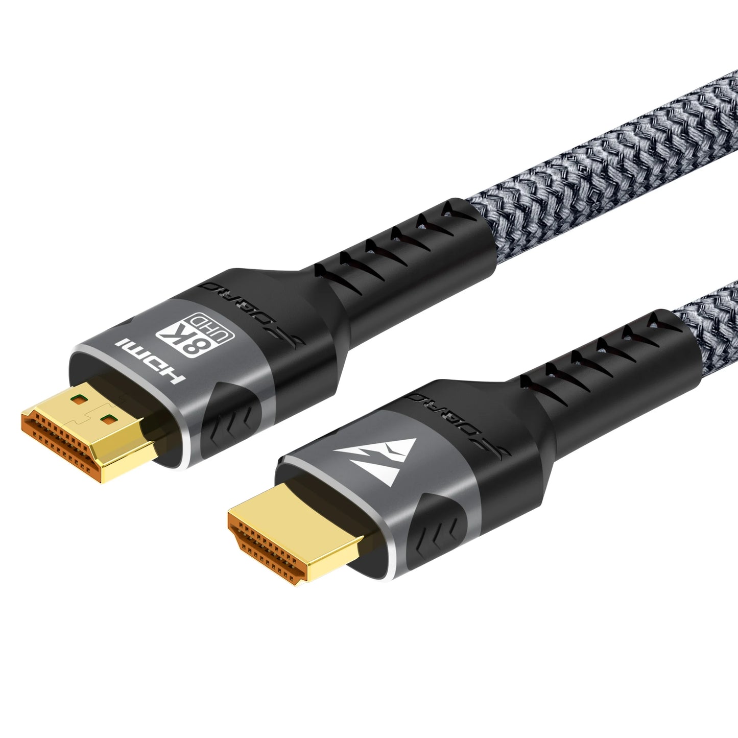 8k HDMI-Kabel HDMI 2,1 48 Gbit/s 10 Fuß/3m, Hochgeschwindigkeits-HDMI-geflochtene Cord-8K @ 60Hz 4k @ 120Hz dts: x, HDCP 2,2 & 2.3, hdr 10 für laptop/ps5