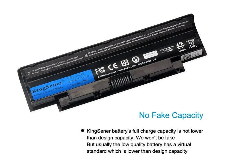 KingSener  J1KND Laptop Battery for DELL Inspiron N4010 N3010 N3110 N4050 N4110 N5010 N5010D N5110 N7010 N7110 - Property & Safety Tradings