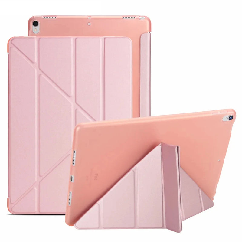 For iPad Pro 10 5 Case A1701 A1709 PU Leather Soft Smart Cover Cases for iPad Air 3 2019 A2152 A2123 - PST PS Tradings