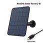 Reolink Solar Panel with 4m cable for Reolink rechargeable battery cameras Solar Panel for Argus 3 Pro/Argus PT/Trackmix/Duo 2 - Property & Safety Tradings