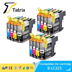 Tatrix With Chip  LC223 LC221 Compatible Ink Cartridge For Brother MFC-J4420DW/J4620DW/J4625DW/J480DW/J680DW/J880DW Printer - PST PS Tradings