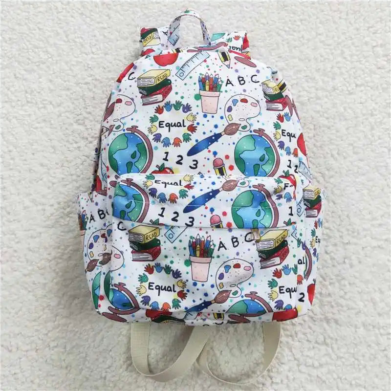 Kids Bags Camouflage Western Flower Pattern Bag Children Fashion Outdoor Backpack With Zipper Toddle School Bag Baby Mochila - PST PS Tradings