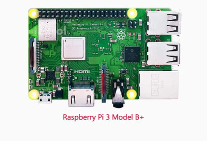 Original Raspberry Pi 3 Model B /3B+ Plus BCM2837 1.2G ,Raspberry Pi 3 B+ with 2.4G & 5G WIFI 4.2 Bluetooth and PoE