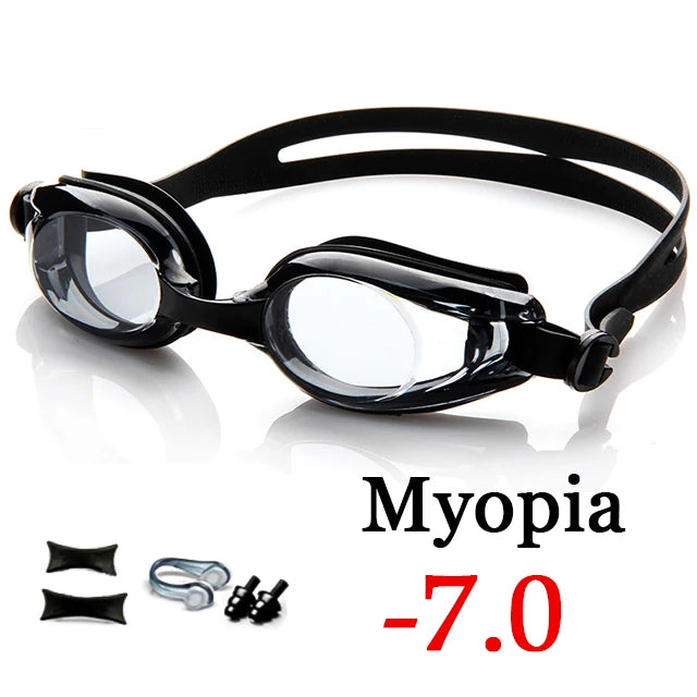 Swimming Goggles Myopia Professional Anti-fog UV Swimming Glasses Men Women Silicone Diopters Swim Sports Eyewear - PST PS Tradings