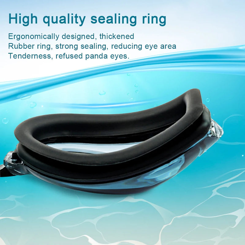 Swimming Goggles Myopia Professional Anti-fog UV Swimming Glasses Men Women Silicone Diopters Swim Sports Eyewear Optional Case - PST PS Tradings