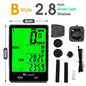 WEST BIKING 2.8 inch Bicycle Computer Large Screen Speedometer Wireless Wired Waterproof Sensor Cycling Odometer Bike Computer - Property & Safety Tradings