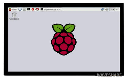 Waveshare 10,1 Zoll kapazitiver Touchscreen-LCD (E), 1024 x 600, HDMI, vollständig laminierter Bildschirm, unterstützt Raspberry Pi, Jetson Nano