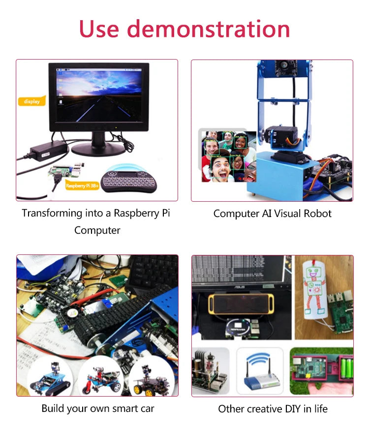 Original Raspberry Pi 3 Model B /3B+ Plus BCM2837 1.2G ,Raspberry Pi 3 B+ with 2.4G & 5G WIFI 4.2 Bluetooth and PoE