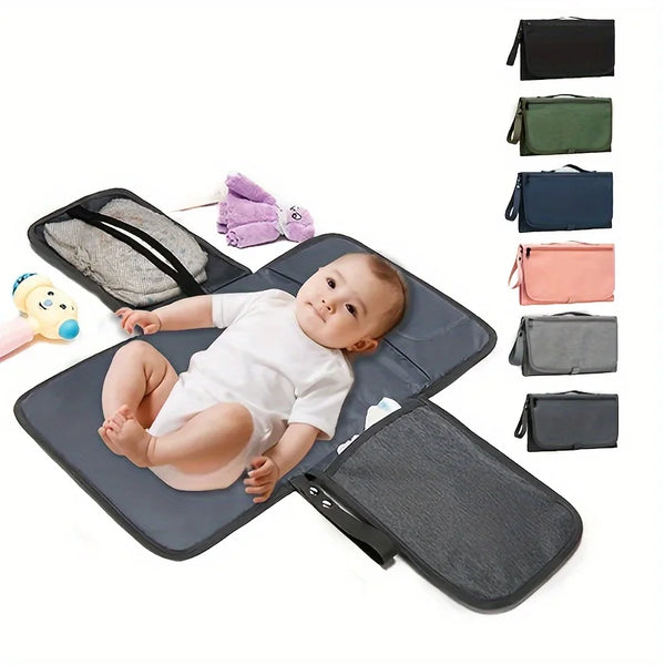 Portable Diaper Changing Pad: Waterproof Travel Station Kit With Pockets - Perfect Baby Shower Gift - PST PS Tradings