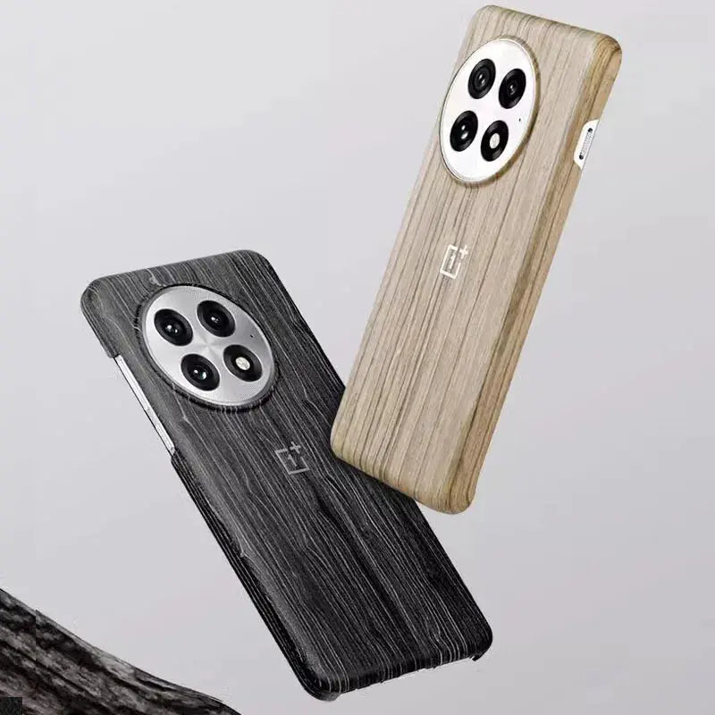 Original Case For OnePlus 13 Case Carbon Bumper Sandstone Black Wood Karbon Mag Charger Cover Phone Case For One Plus 13 - Property & Safety Tradings