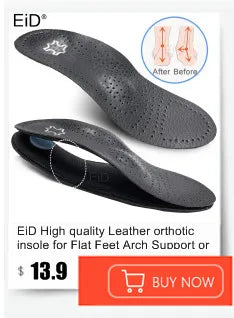 EiD Silicon Gel Insoles Foot Care for Plantar Fasciitis orthopedic Massaging Shoe Inserts Shock Absorption Shoe pad Unisex