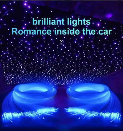 16W LED Twinkle RGBW Roof Fiber Optic Starry Sky Lights For Car Interior Ceiling Lighting Kit APP Music Control LED Ambient Lamp - Property & Safety Tradings